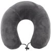 Daydream cestovní polštář z paměťové pěny Memory foam Basic Plus Šedý shora
