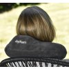 Daydream Memory foam Basic Plus cestovní polštářek z paměťové pěny Šedý