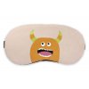Maska na oči na spaní příšerka oranžová