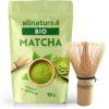Allnature Matcha Tea Premium BIO 100g & Japonská metlička