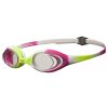 Arena Spider Jr lime fuchsia white clear