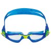 Aquasphere Kayenne Junior plavecké brýle pro děti transparentní žlutá modrá zepředu