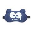 Dětská maska na oči na spaní Modrá strašidlo s chladící vložkou
