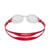 Speedo Biofuse 2.0 plavecké brýle transparentní, šedá, červená zezadu