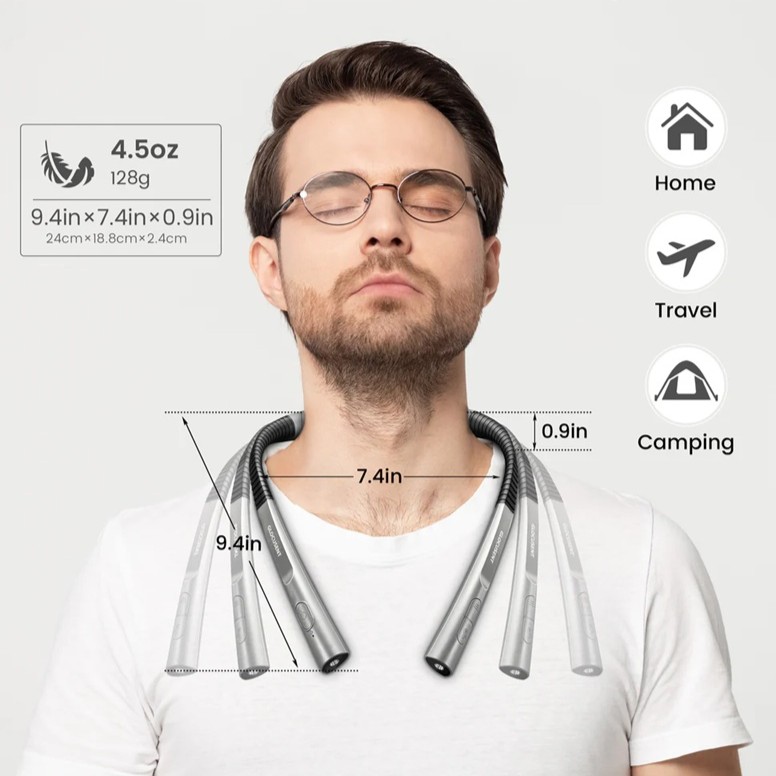 Glocusent nyaklámpa olvasás közben