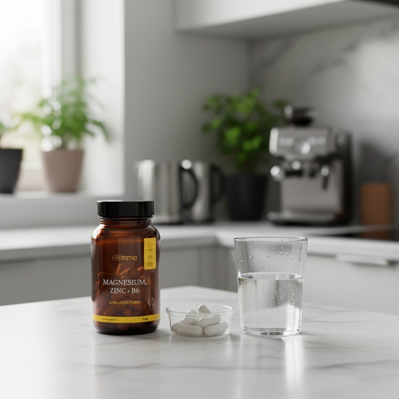 Tiszta összetétel és növényi kapszulák