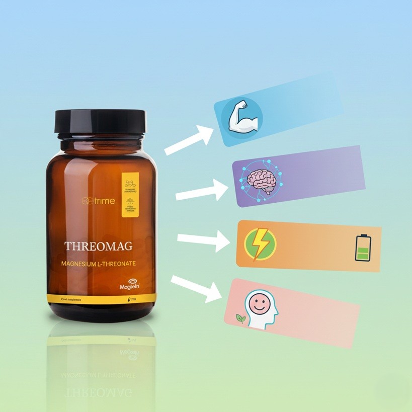 Tiszta összetételű ThreoMag adalékanyagok nélkül