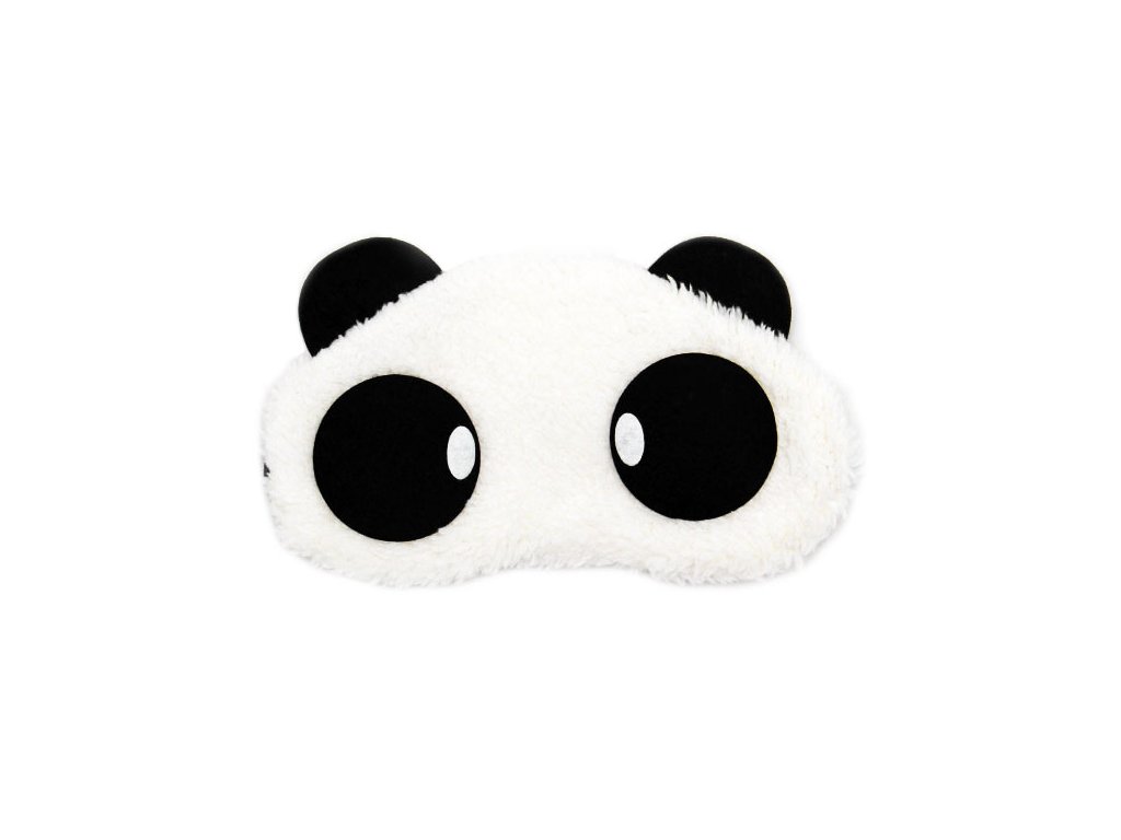 Panda Oval Maska na oči na spaní Earplugs cz