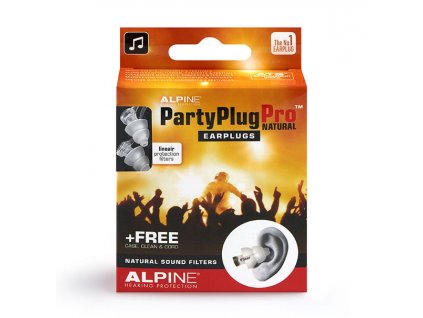 Alpine PartyPlug Pro Natural füldugók zenészeknek Earplugs cz
