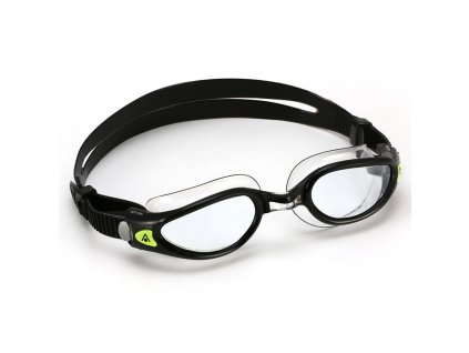 Kaiman úszószemüveg áttetsző-fekete