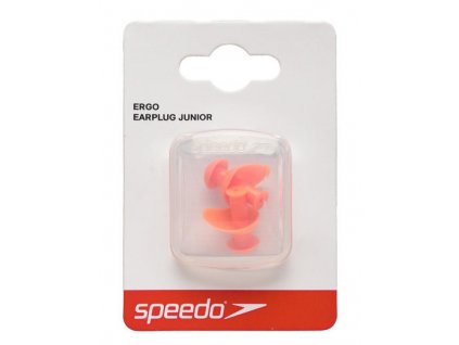 Speedo Ergo Earplug Junior oranžová