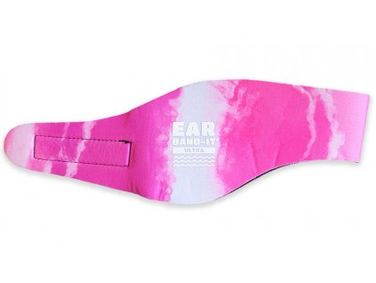 Ear Band-It® Ultra Batik rózsaszín  Fejpánt úszáshoz