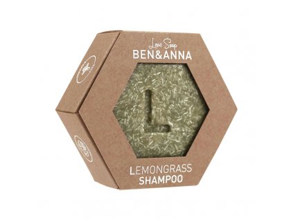 Ben & Anna szilárd sampon - Lemongrass 60g