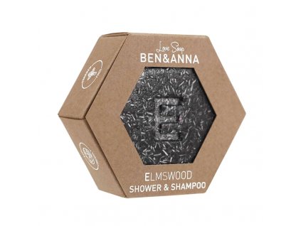 Ben & Anna szilárd sampon hajra és testre - Elmswood 60g