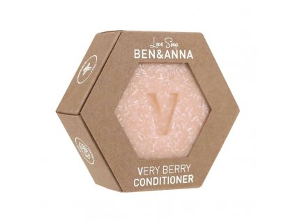 Ben & Anna szilárd hajkondicionáló balzsam Very Berry 60g