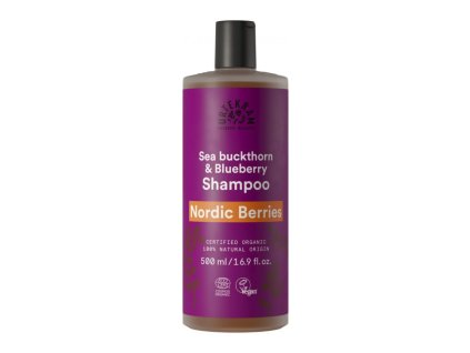 Urtekram sampon északi bogyókkal sérült hajra BIO - 500 ml