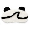 Panda Maska na oči na spaní ze zadu Earplugs cz