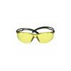 3M SecureFit 500 žluté brýle, černé obruby, SF503SGAF-BLK
