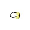 3M SecureFit 500 žluté brýle, černé obruby, SF503SGAF-BLK