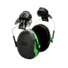 3m peltor sisakra rögzíthető fülvédők x1p3e fekete zöld