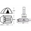7261 4 naturehike cloud up3 ultralight turisticky stan pro 3 osoby rozmery