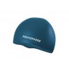 9122 4 aqua sphere plavecka cepice plain silicone cap tyrkysova