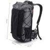 Naturehike 40 + 5 literes túrahátizsák, fekete, 1060 g