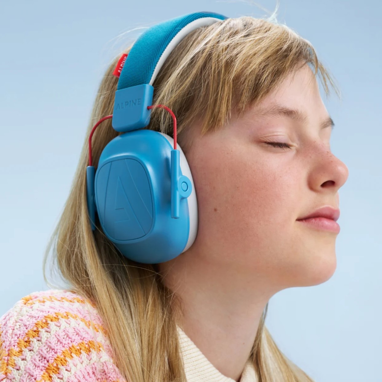 Alpine Muffy Kids detaliu căști pentru copii