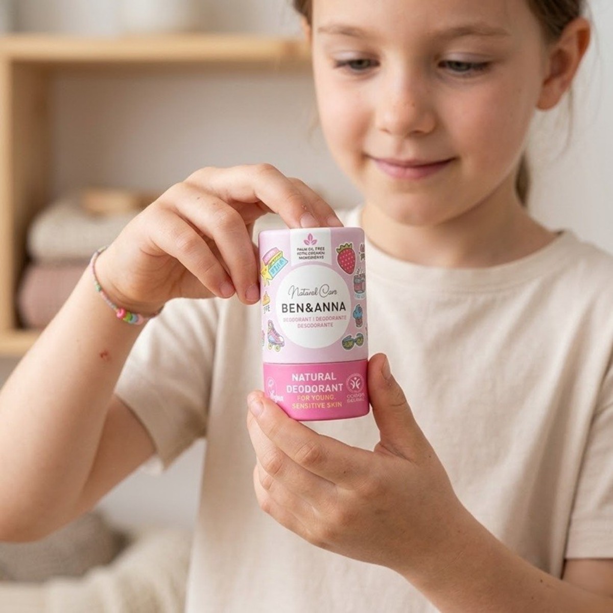 Deodorant natural pentru copii BEN&ANNA gata de utilizare