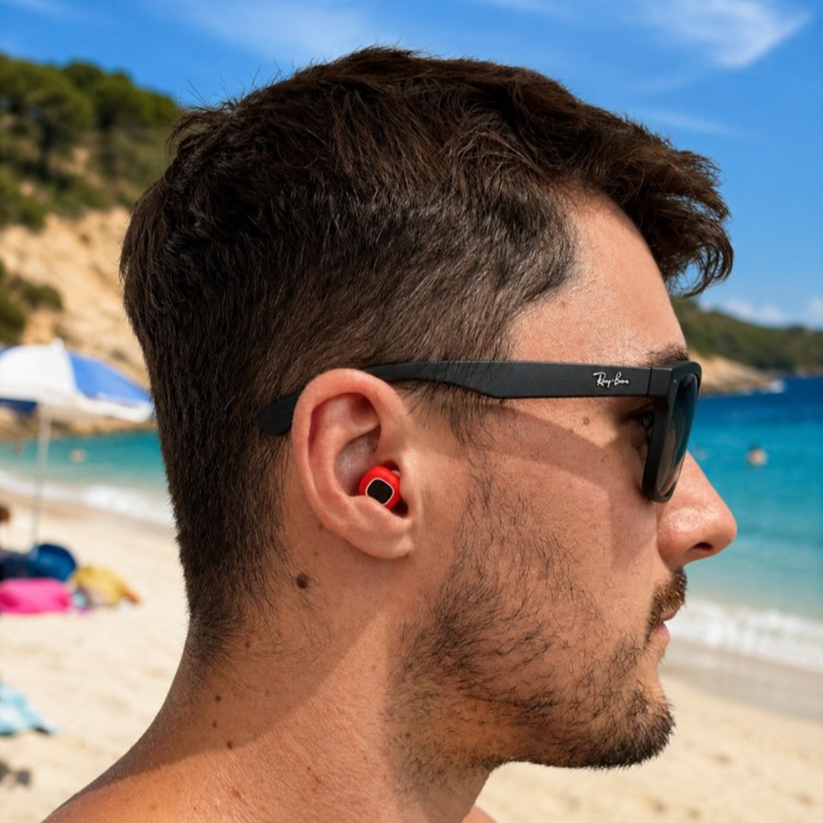 Introducerea și întreținerea dopurilor de urechi Aqua Ears cu carcasă și șnur
