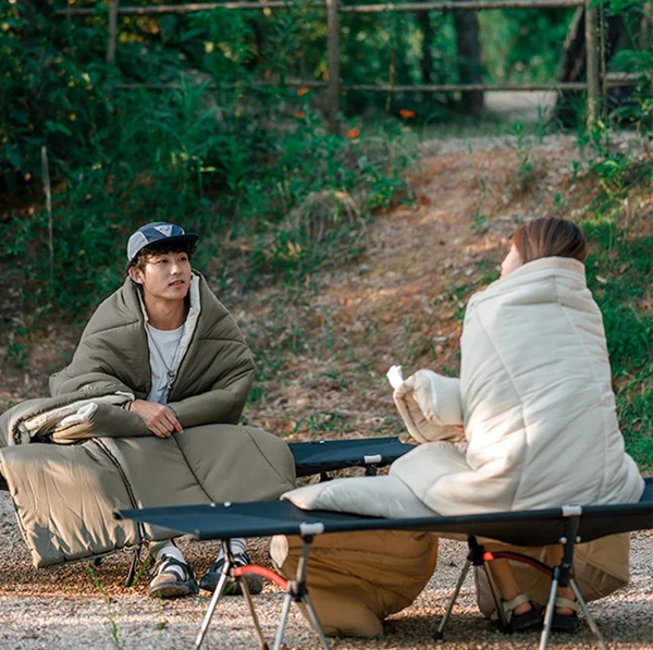 Sac de dormit Naturehike LD150 desfăcut