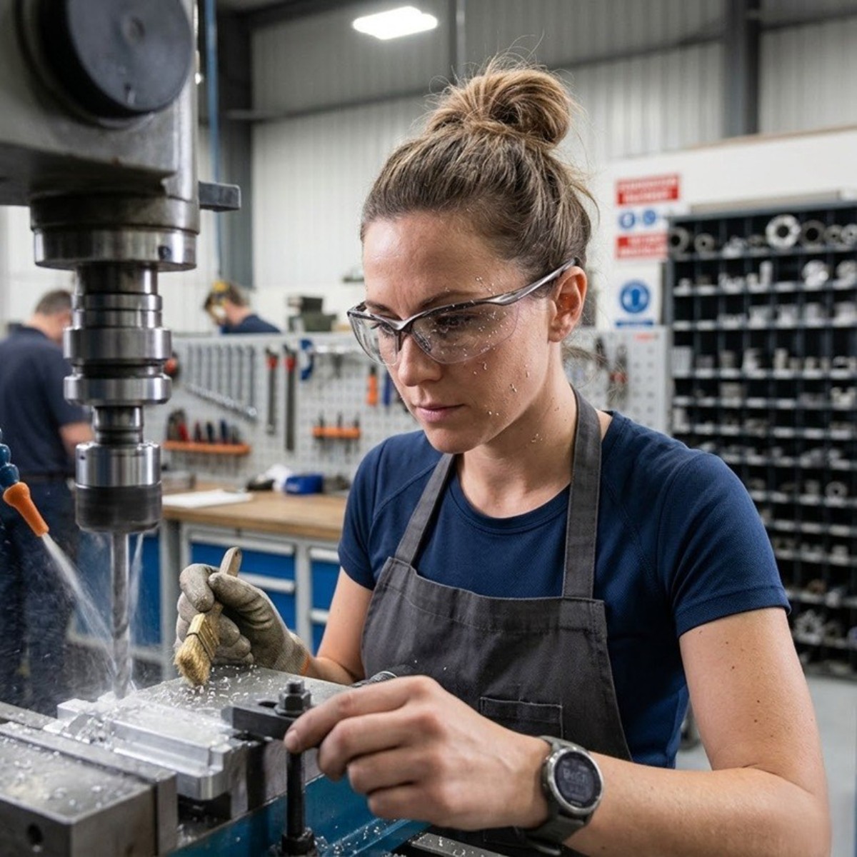 Vizor clar cu tratament anti-aburire și împotriva zgârieturilor la ochelarii Commander