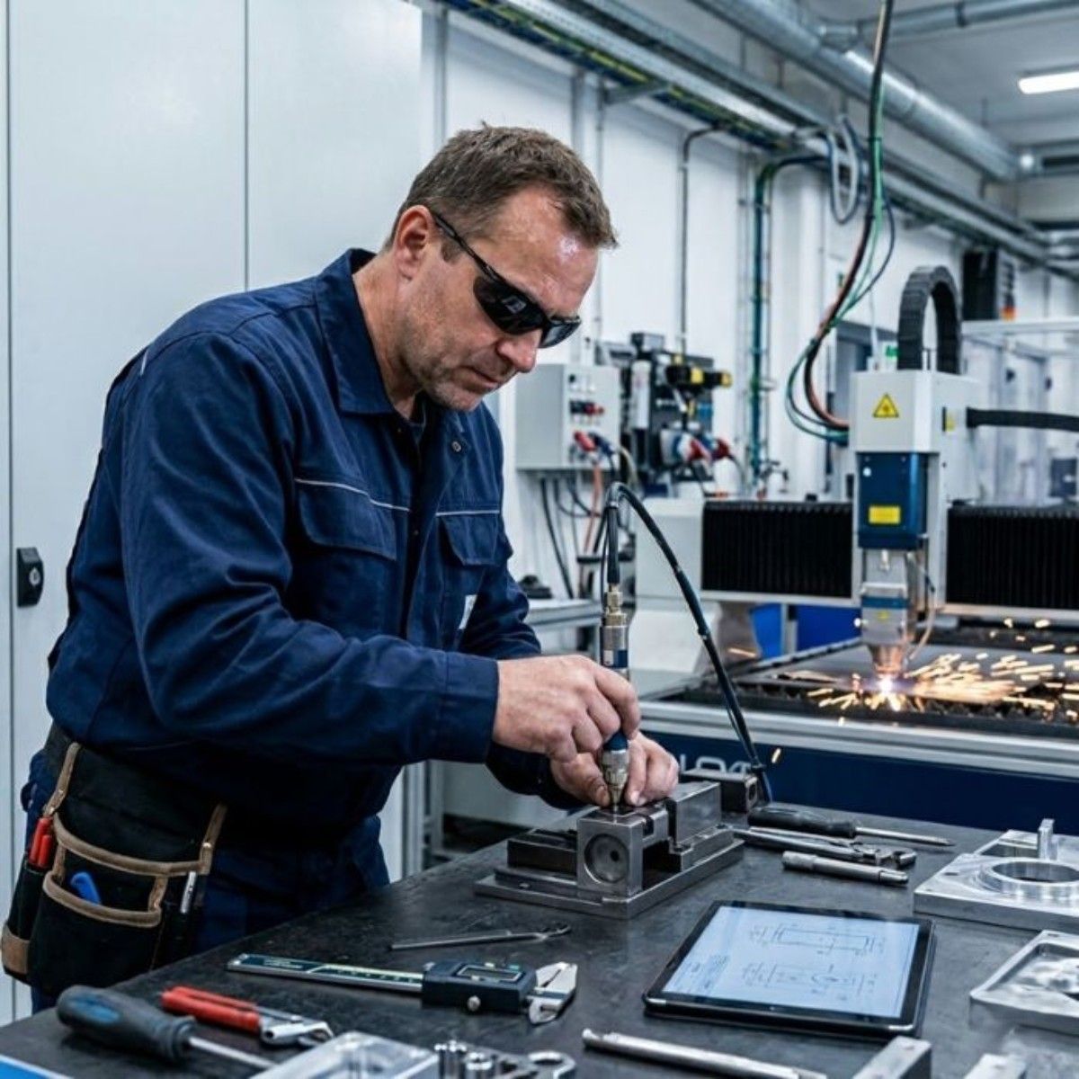 Ochelari cu semiramă, brațe tip baionetă și elemente antiderapante