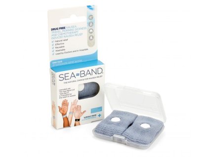 Sea Band Brățară anti-greață pentru călătorie Gri