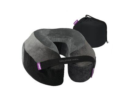 Cabeau Evolution Earth Deluxe  Perna de călătorie din spumă cu memorie