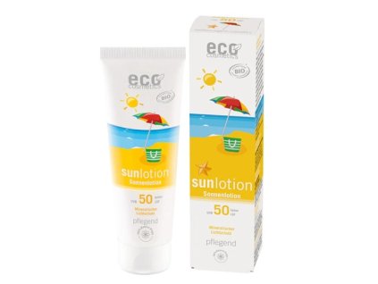 Eco Cosmetics Loțiune de protecție solară SPF 50 BIO 125 ml