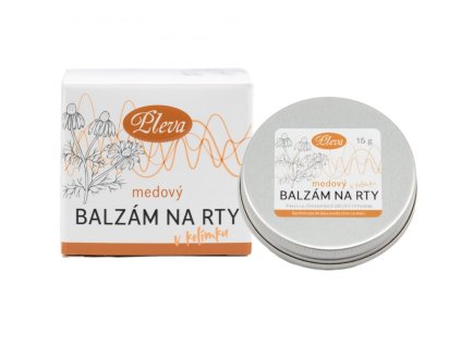 Balsam de buze cu miere Pleva în cupă - 15g