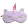 Mască de dormit pentru ochi Unicorn roz