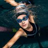 Kaiman clar, albastru ochelari de înot doamnă