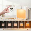Lampă de noapte LED pentru priză cu senzor de mișcare fără componentă albastră