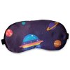 Mască de dormit pentru ochi cu navă spațială și planete