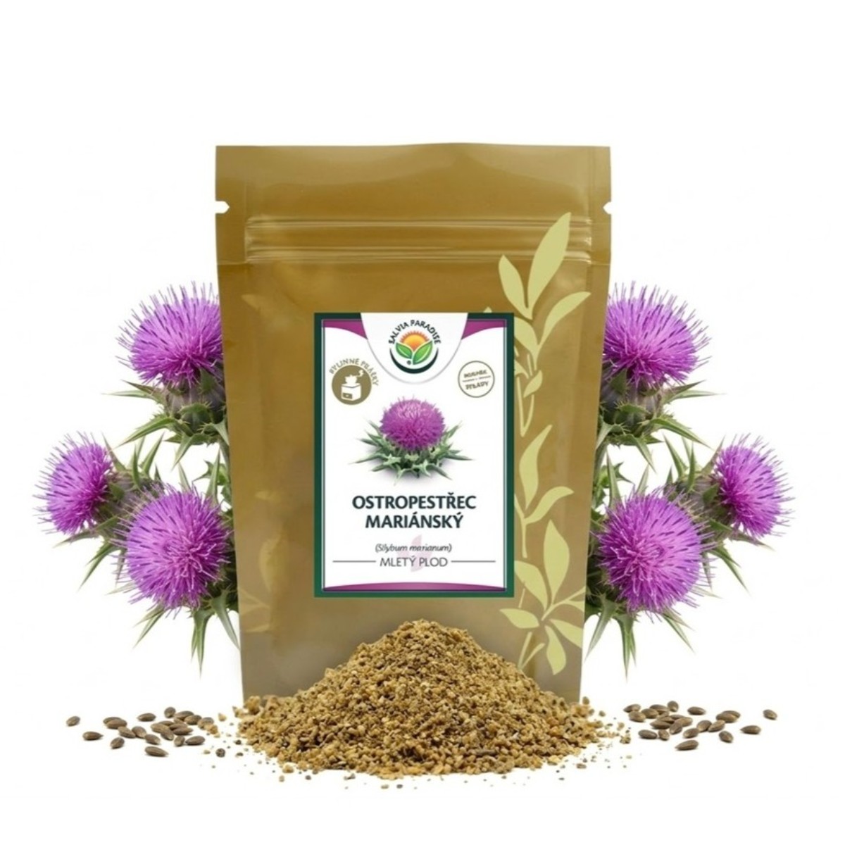 Príprava ostropestreca mariánskeho