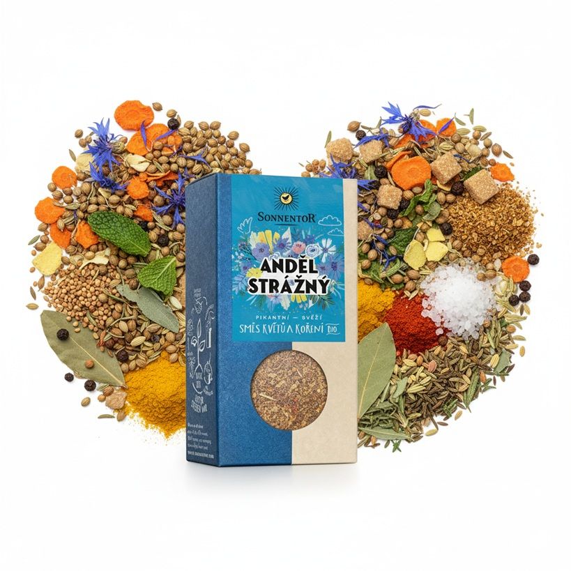 Sonnentor Anjel strážny bio zmes kvetov a korenín