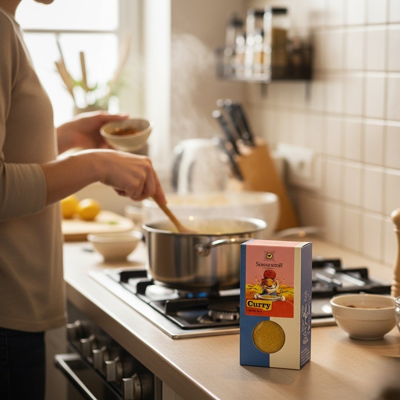 Bio koření Sonnentor ostré curry