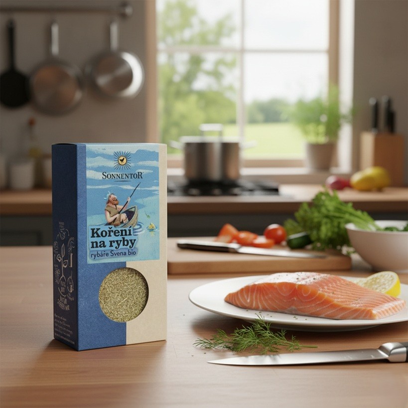 Bio korenie na ryby a morské plody Sonnentor