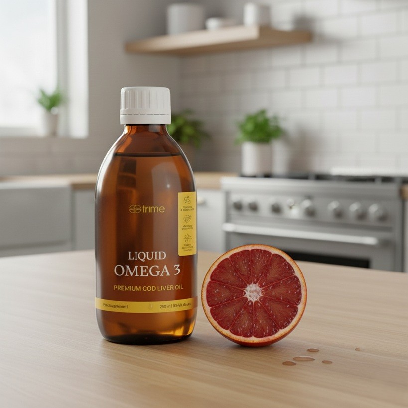 Citrusová príchuť Trime Liquid Omega 3