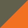 Oranžová / olivová