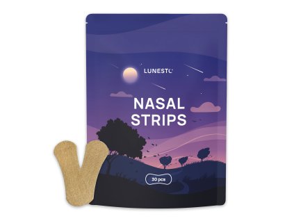 Lunesto Nasal Strips - pásky na nos 30 ks