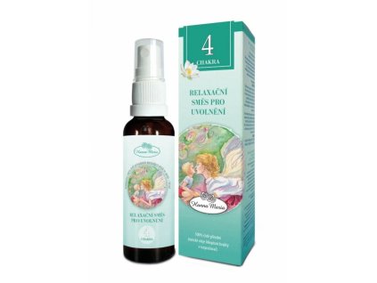 Hanna Maria Therapy Esenciálny olej v rozprašovači 4. čakra - na uvoľnenie 50ml