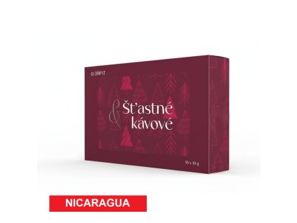 Drip it Šťastné a kávové vianočné edície - Nicaragua